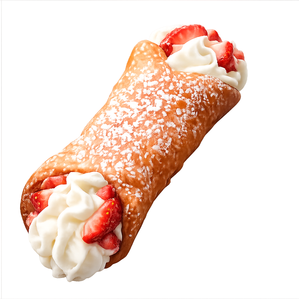 Cannoli with filling