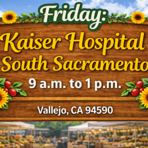 friday: kaiser hospital, south sacramento