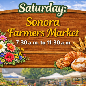 saturday: sonora farmers market